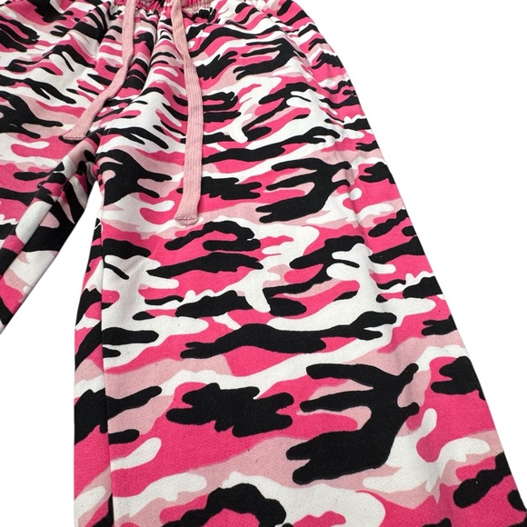 Pink Camouflage Jogger Sweatpants - Picture 6 of 10